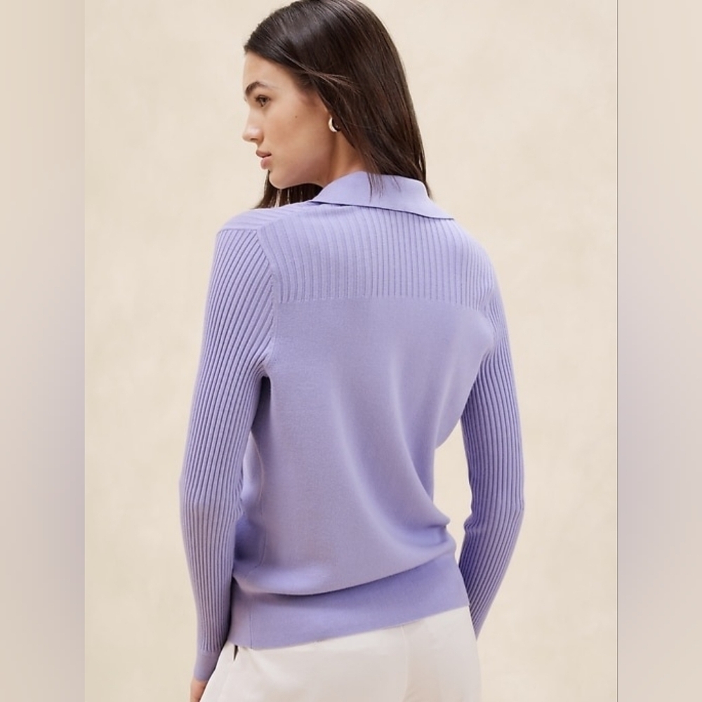 Banana Republic Size XL Lavender Women's Sweater